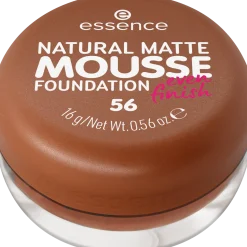essence Foundation>NATURAL MATTE MOUSSE FOUNDATION 56 -