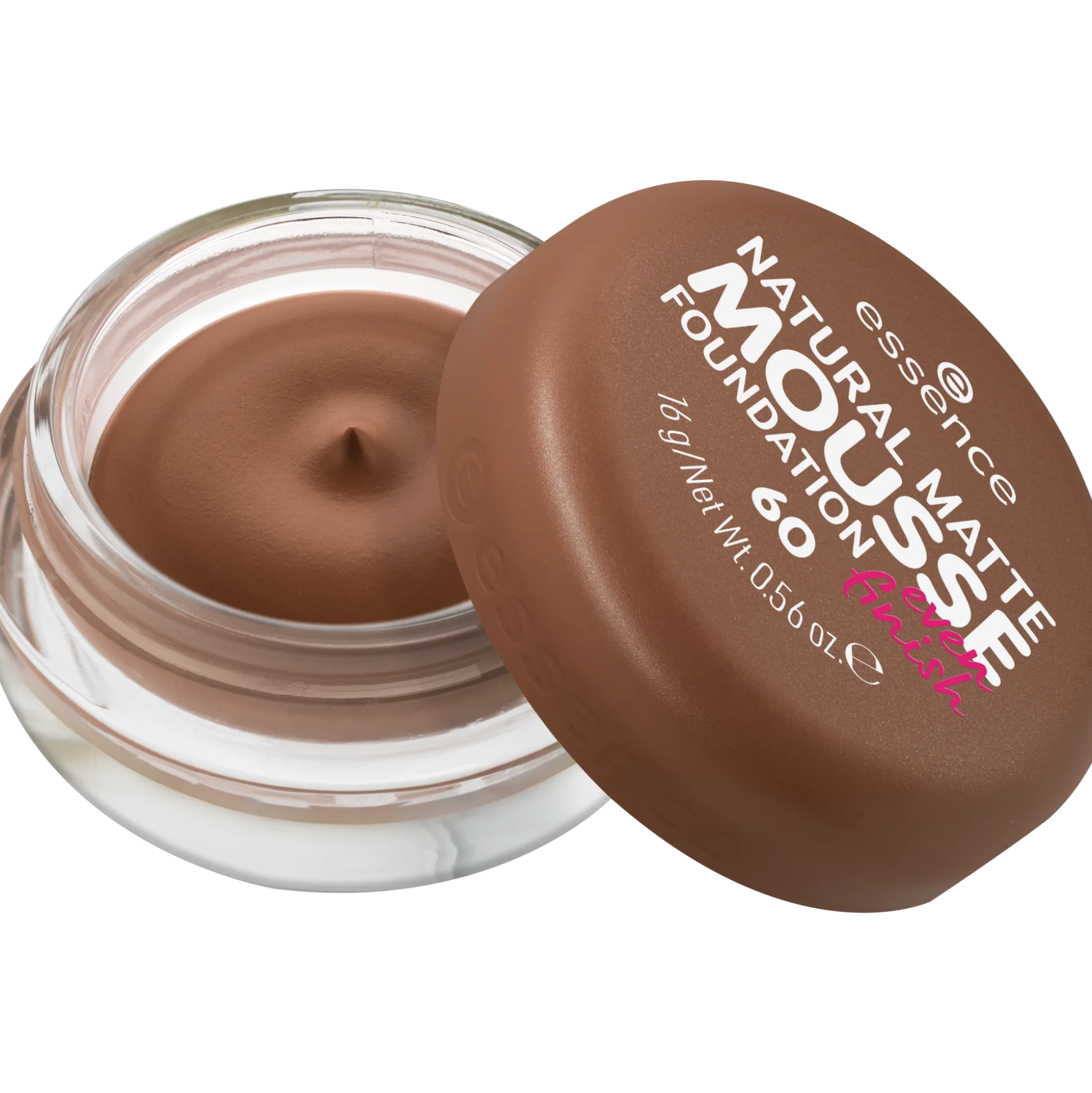 essence Foundation>NATURAL MATTE MOUSSE FOUNDATION 60 -