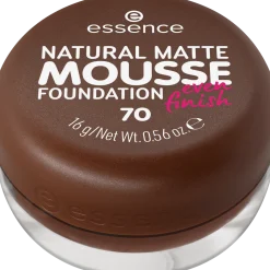 essence Foundation>NATURAL MATTE MOUSSE FOUNDATION 70 -