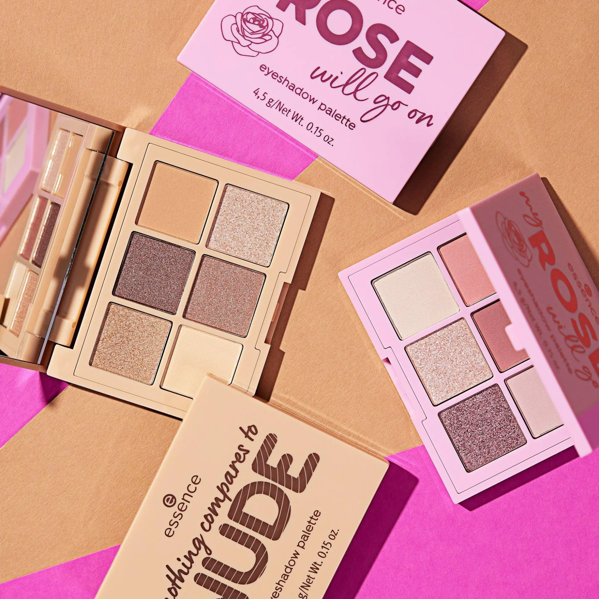 essence Lidschatten>nothing compares to NUDE eyeshadow palette
