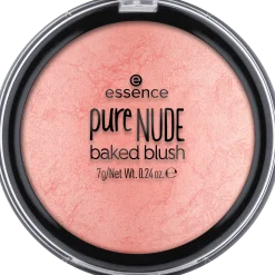 essence Blush>pure NUDE baked blush 01 - shimmery rose
