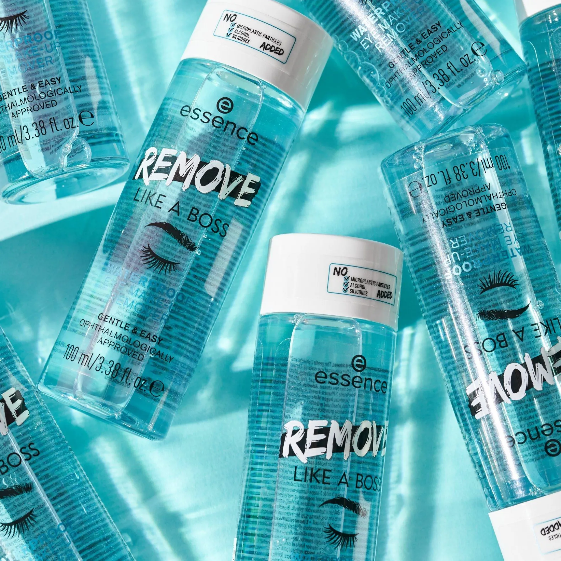 essence Accessories>REMOVE LIKE A BOSS WATERPROOF EYE MAKE-UP REMOVER