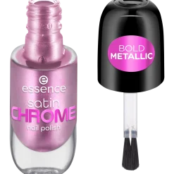 essence Nagellack>satin CHROME nail polish 02 - Artificial Pinktelligence