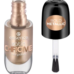 essence Nagellack>satin CHROME nail polish 01 - Robotic Rose