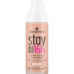 essence Foundation>stay ALL DAY 16h long-lasting Foundation 20 - Soft Nude