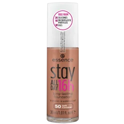 essence Foundation>stay ALL DAY 16h long-lasting Foundation 50 - Soft Caramel