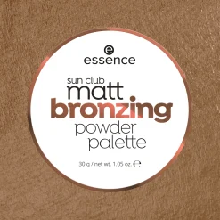 essence Contouring & Bronzer>sun club matt bronzing powder palette