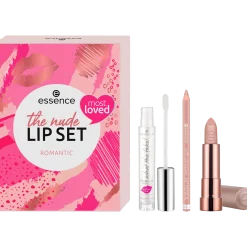 essence Lippenstift>the nude lip set romantic