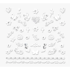 essence Nail Art>today's mood: cute! nail sticker
