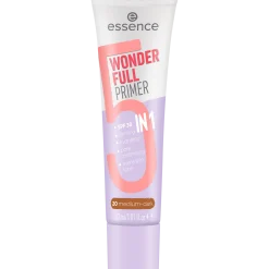 essence Primer & Fixingsprays>WONDER FULL PRIMER 5 IN 1 20 - medium-dark