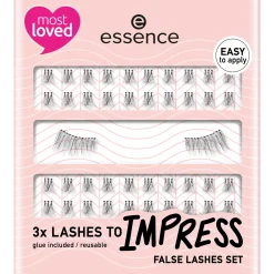 essence Falsche Wimpern>3x LASHES TO IMPRESS false lashes set
