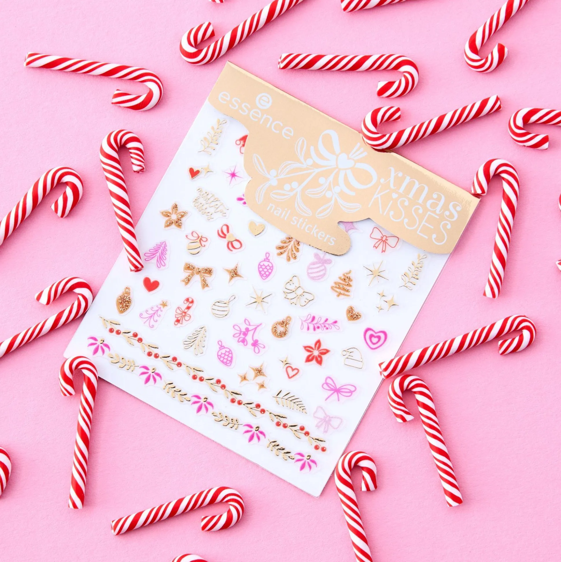 essence Nail Art>xmas KiSSES nail stickers
